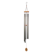 Picture of 57” Wood/Alum Wind Chime, Silver Finish