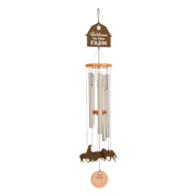 Picture of 36" Farm Animal Wind Chime Rust Finish/ Silver