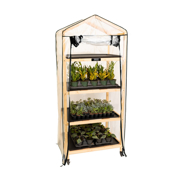 Picture of Urban Gardener Cedar Portable Greenhouse