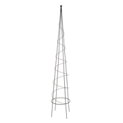 Picture of 48" Spiral Obelisk Black