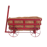 Picture of 14" Industrial Wagon Antique Red