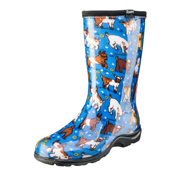 Picture of Women'S Rain & Garden Boots, Goats Sky Blue Sz 10
