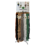 Picture of 36" Macrame & All Natural Asst  Display (84pcs)