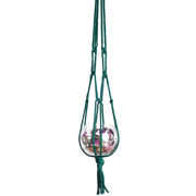 Picture of 30" Forest Green Macrame Plant Hangers