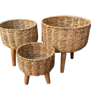 Picture of Primitive 3PC Basket Planters