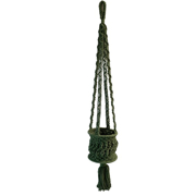 Picture of Primitive Hang Planter Green