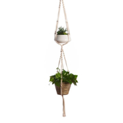 Picture of 60" 2-Tier Woven Plant Hanger