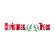 Picture of Banner Christmas Trees 3'H X 15'W