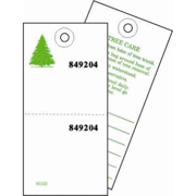Picture of Tree Tag 2-Part Sales #5 White & Numbered 100/Pk