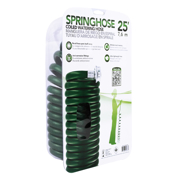 Picture of Springhose Coiled Water Hose 25' Hunter Green