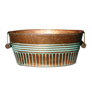 Picture of 14" Basin - Vintage Copper