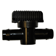 Picture of Ball Valve 1/2" Black Tap