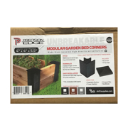Picture of Garden box corners with 4 caps (8 Pack)