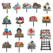 Picture of Garden Stakes Assortment (45 pcs)