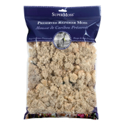 Picture of Reindeer Moss Preserved Natural 8oz Bag
