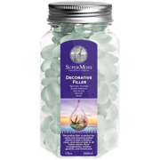 Picture of Soft Glass Pebbles Frosted White 12oz Jar