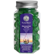 Picture of Soft Glass Pebbles Emerald Green 12oz Jar