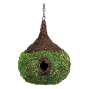 Picture of Raindrop Woven Birdhouse Md Fresh Green 9.5x10.5in