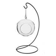 Picture of 5 1/4" Round Hanging Terrarium with Wire Stand