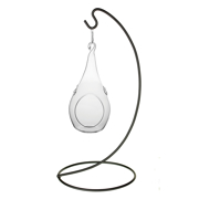 Picture of Large Teardrop Hanging Terrarium with Wire Stand