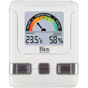 Picture of Indoor Hygrometer With Bios Comfort Scale - White