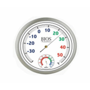 Picture of Colour Dial Thermometer W/ Hygrometer