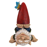Picture of Topsy Turvy Theo Garden Gnome Statue