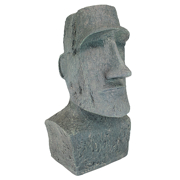 Picture of Large Easter Island Moai Head                   
