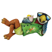 Picture of Just Chillin Tiki Parrot Statue