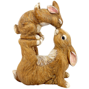 Picture of Balancing Bunny Love Statue 