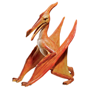 Picture of Scaled Pterodactyl Dinosaur Statue