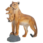 Picture of Dt Lioness With Cub Statue