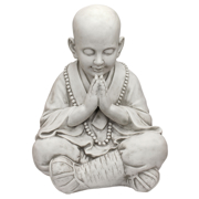 Picture of Praying Baby Buddha Asian Garden Statue