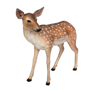 Picture of Spotted Deer Fawn Statue                       