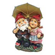 Picture of Dt Rainy Day Gnomes Under An Umbrella