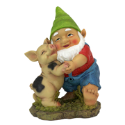Picture of Happy As A Pig In Slop Garden Gnome