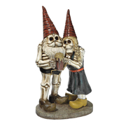 Picture of Dt Bones And Brew Skeleton Gnomes Statue