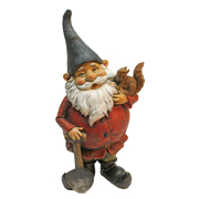 Picture of DT Gnome With Squirrel And Spade