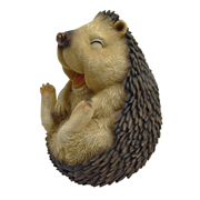 Picture of Roly Poly Laughing Hedgehog Statue