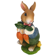 Picture of Bunny Hop Father Rabbit Statue