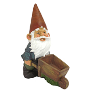 Picture of Dt Wheelbarrow Willie Garden Gnome Statue