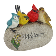 Picture of Medium Birdy Welcome On Rock