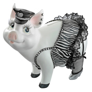 Picture of Porker On Patrol Pig Statue