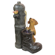 Picture of Dt Fire Hydrant Pooch Garden Fountain
