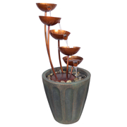 Picture of Dt Copper Falls Cascading Garden Fountain
