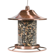 Picture of Small Copper Panorama Lantern Seed Feeder