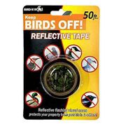 Image Thumbnail for BIRD SCARE TAPE RED/SILVER 50'