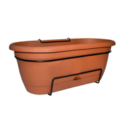 Image Thumbnail for 18" LUCCA BALCONY BOX TERRACOTTA