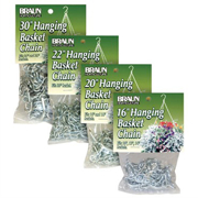 Image Thumbnail for CHAINS FOR BASKET SIZES 16" & 18" 3 LOOP   20" BLK