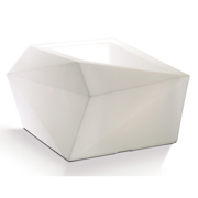 Image Thumbnail for ORIGAMI 23" PLANTER ALPINE WHITE